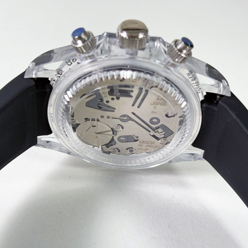 SeikoMod Daytona Panda Clear Case