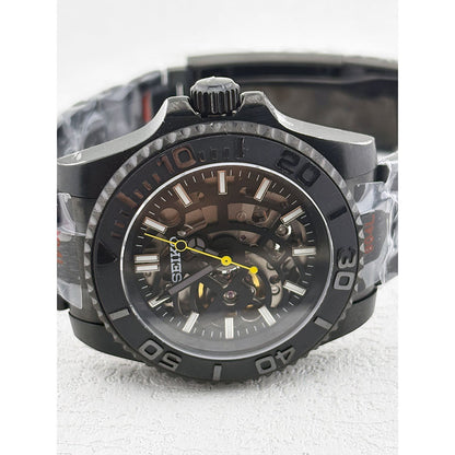 SeikoMod Submariner Black II（Hollow out design）
