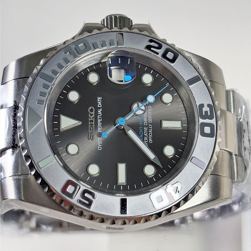 SeikoMod Yacht Master Grey
