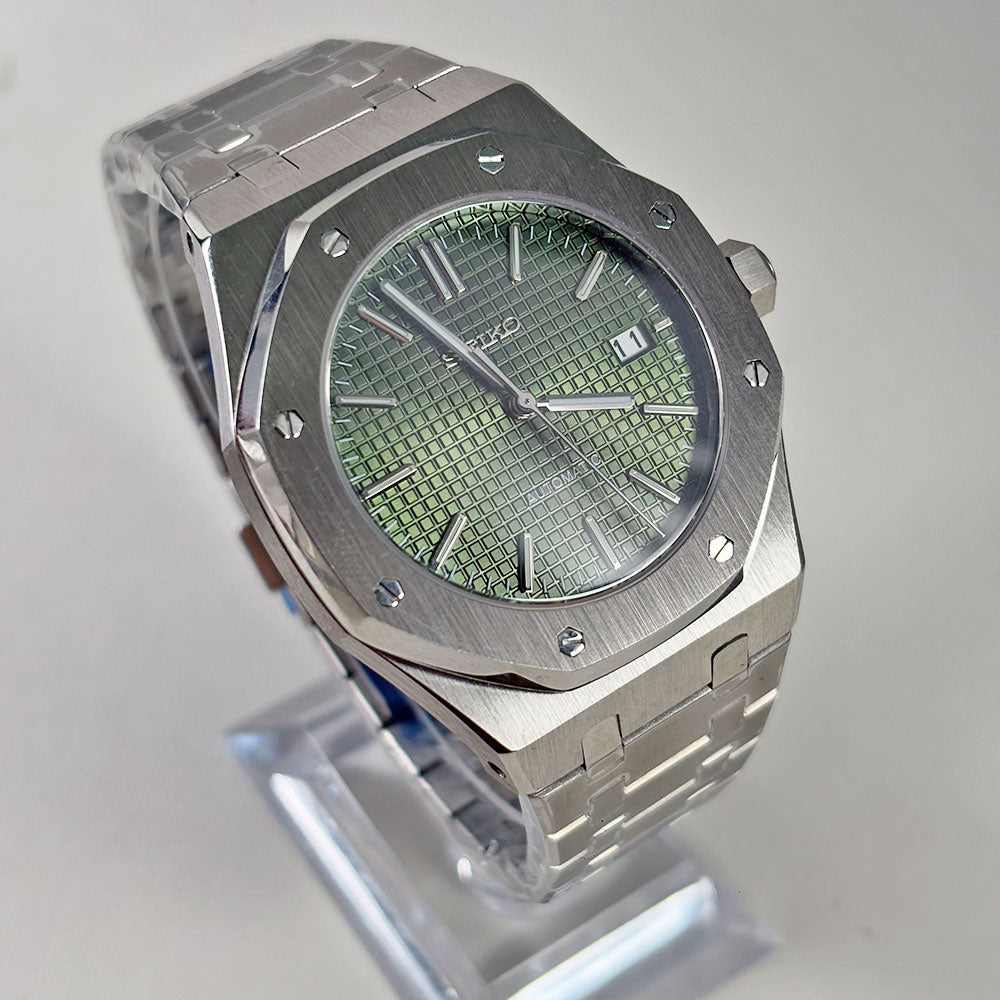 SeikoMod Royal Oak Olive Green