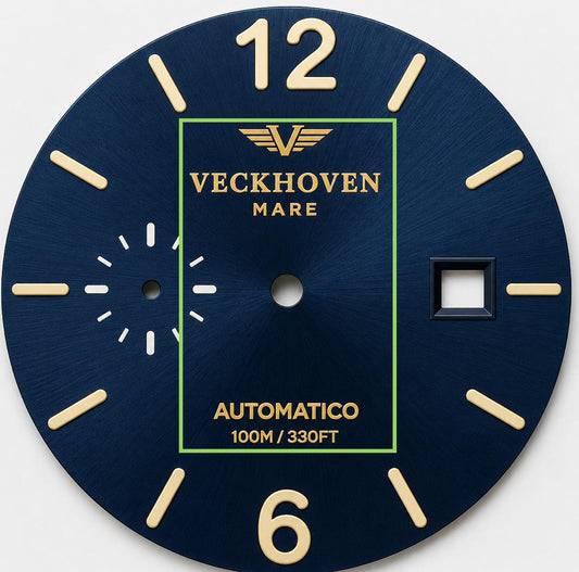 Two custom dials, one case engraving