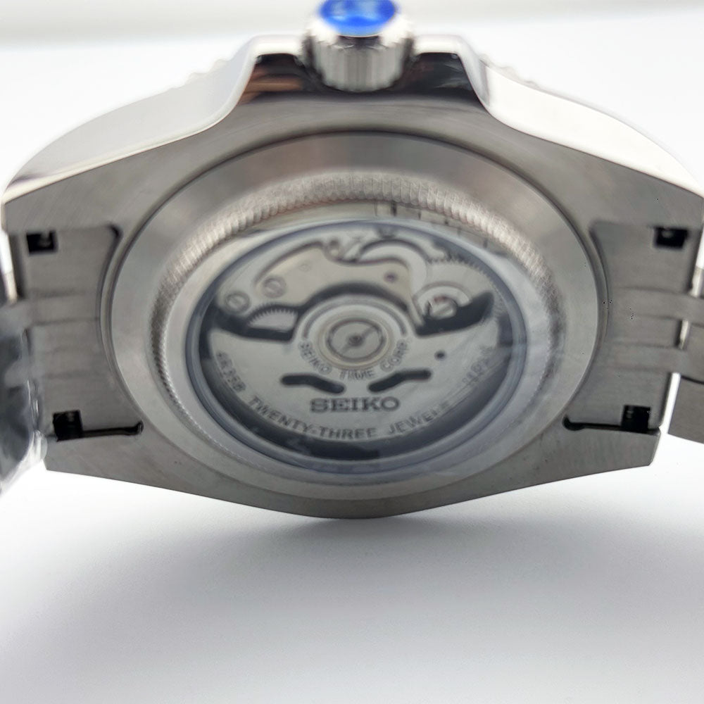 SeikoMod GMT Pepsi meteorite