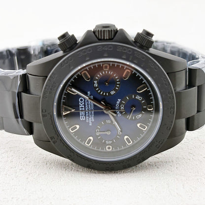 SeikoMod Daytona Black