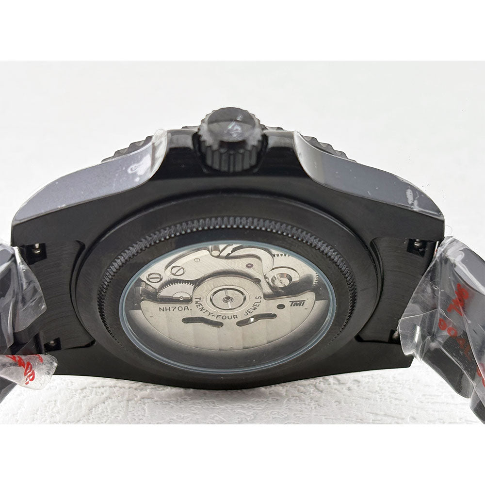 SeikoMod Submariner Black II（Hollow out design）