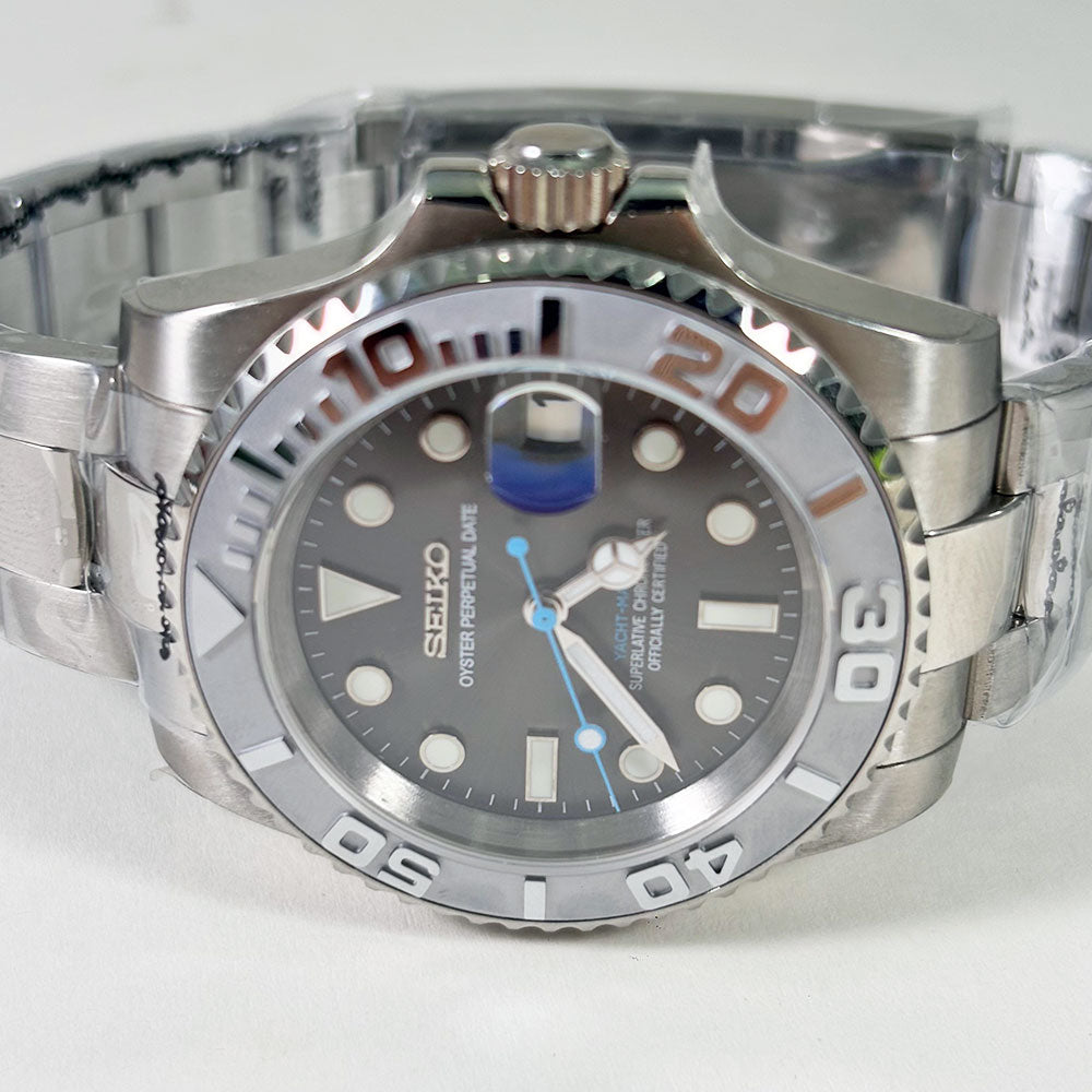 SeikoMod Yacht Master Grey