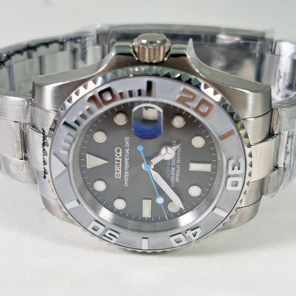 SeikoMod Yacht Master Grey