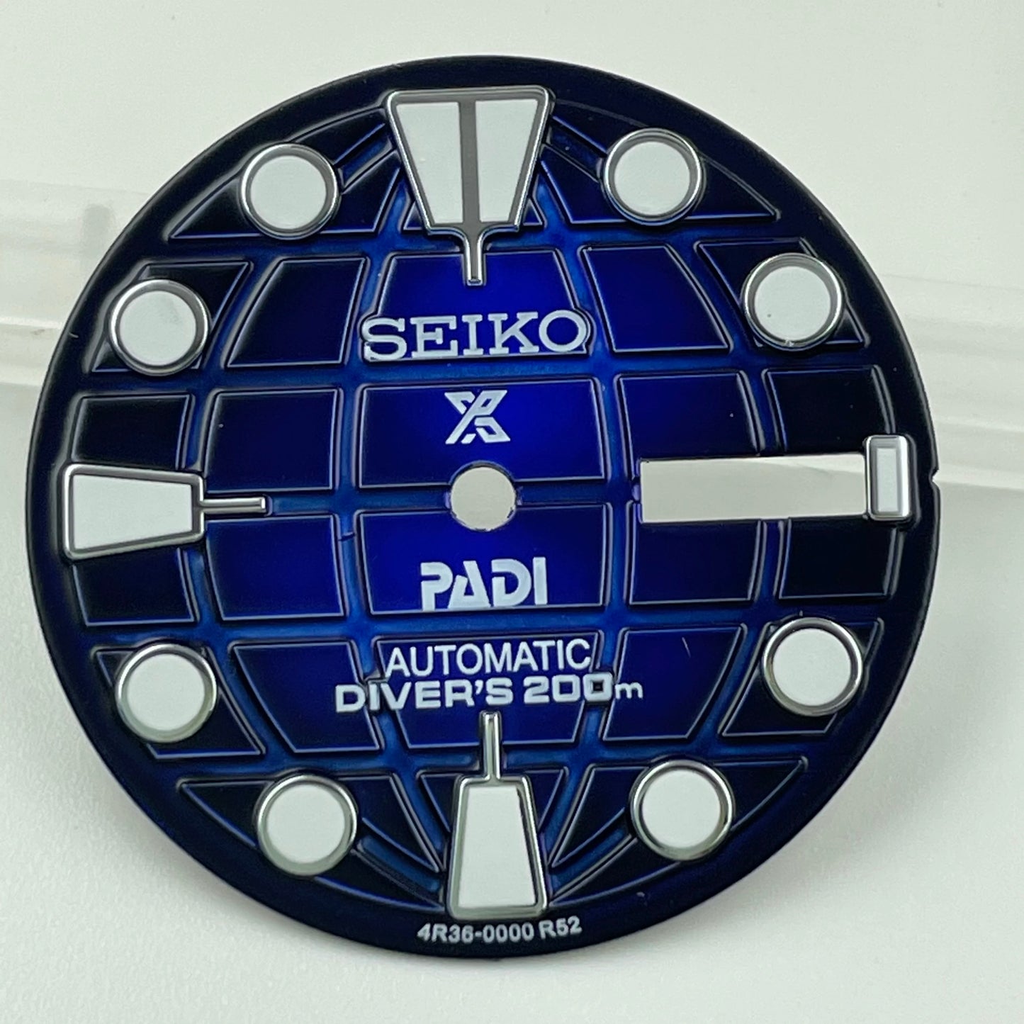 Custom SeikoDial earth shape