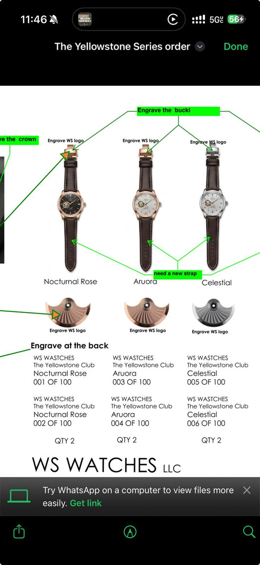 10Watch and box