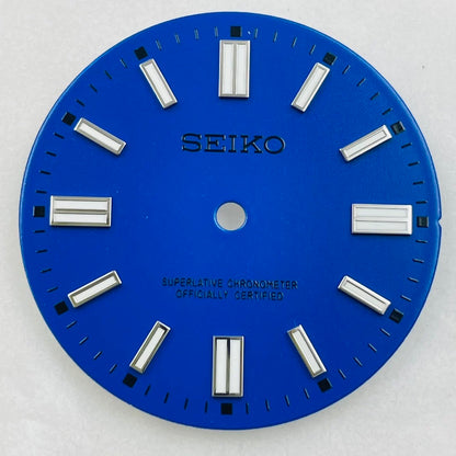 Custom SeikoDial Double vertical nails