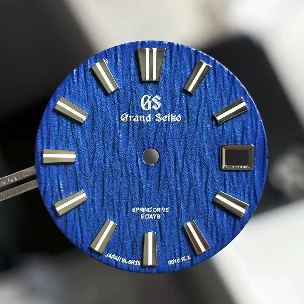 Custom SeikoDial GS Wave pattern