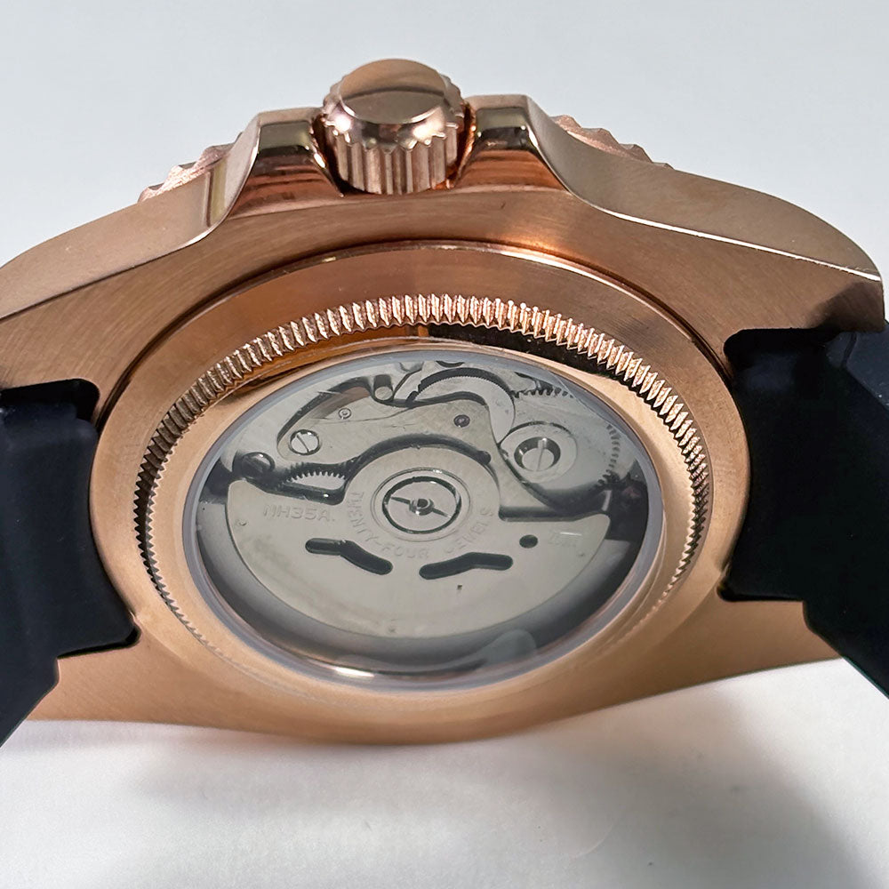 SeikoMod Yacht Master Rose Gold