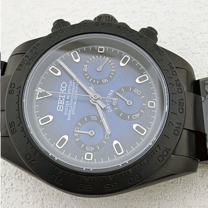 SeikoMod Daytona Black