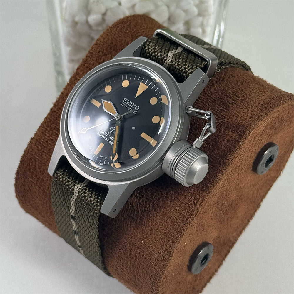 SeikoMod Submariner Vintage Black kettle