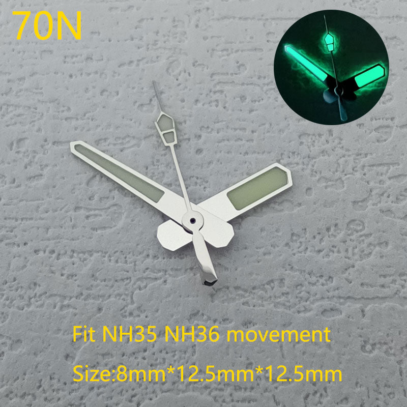 Custom Watch hand silvery