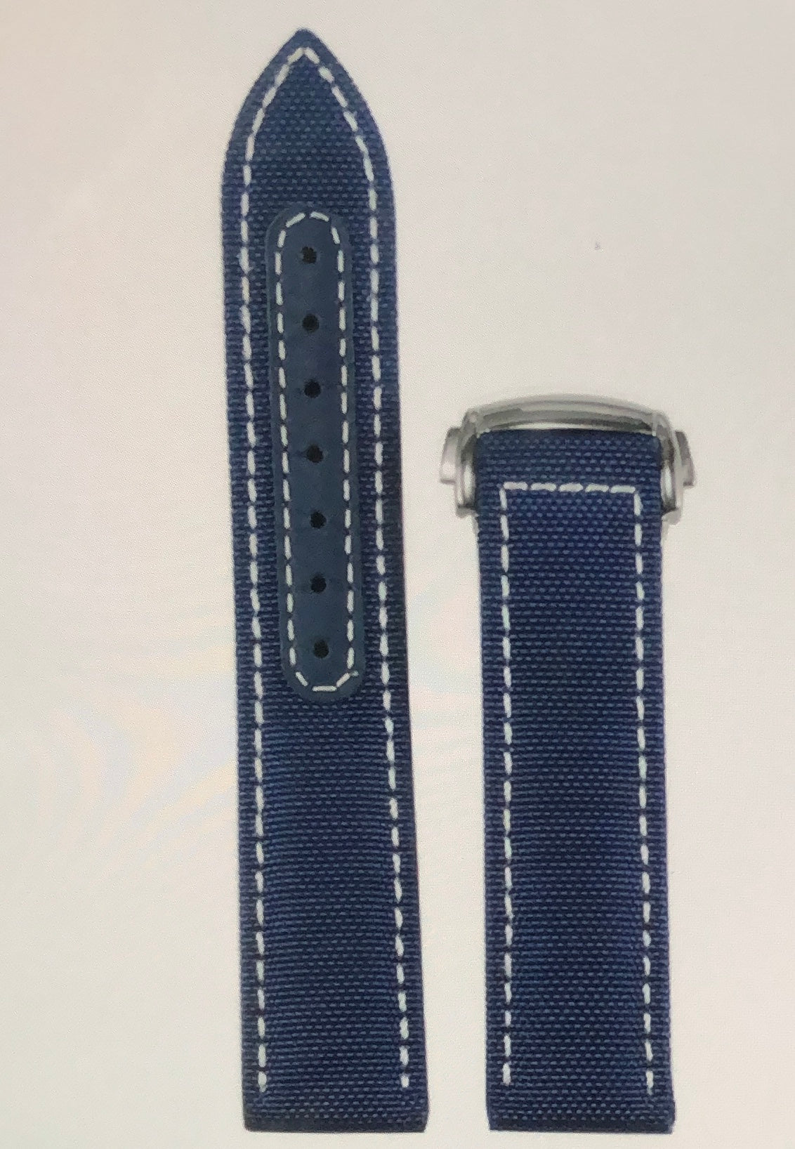 Omega Customizatio watch, canvas strap, far side of the moon