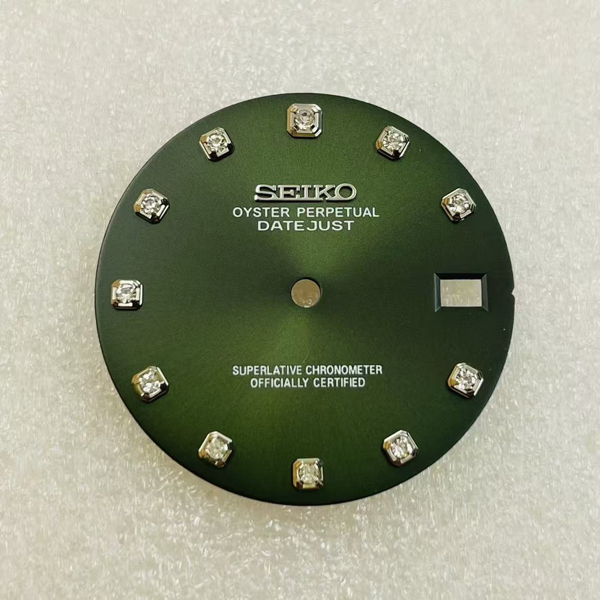 Custom SeikoDial diamond
