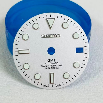 Custom SeikoDial GMT White