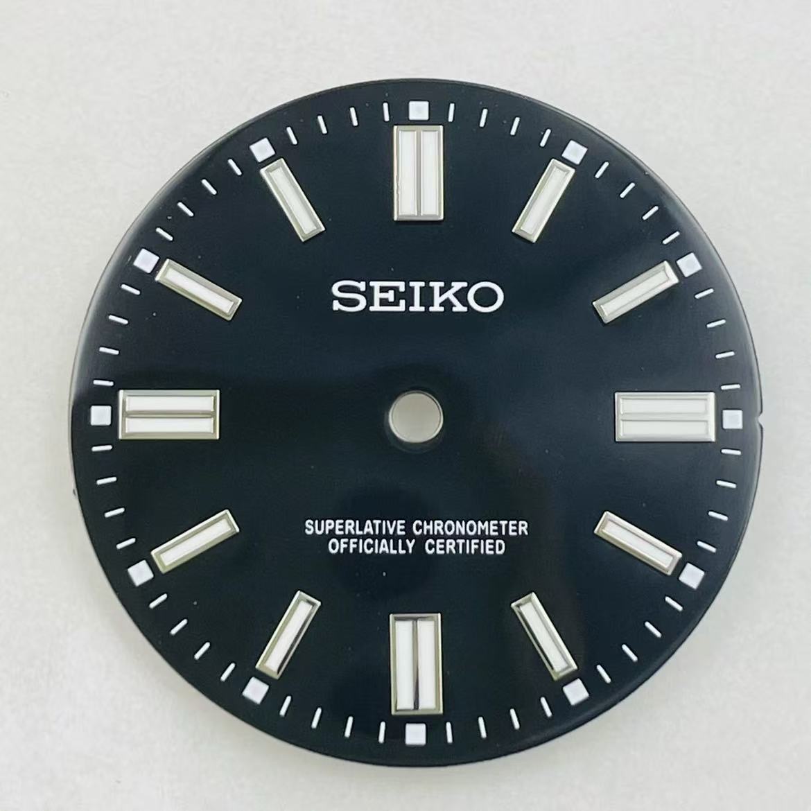 Custom SeikoDial Double vertical nails