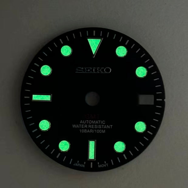 Custom SeikoDial GMT Black