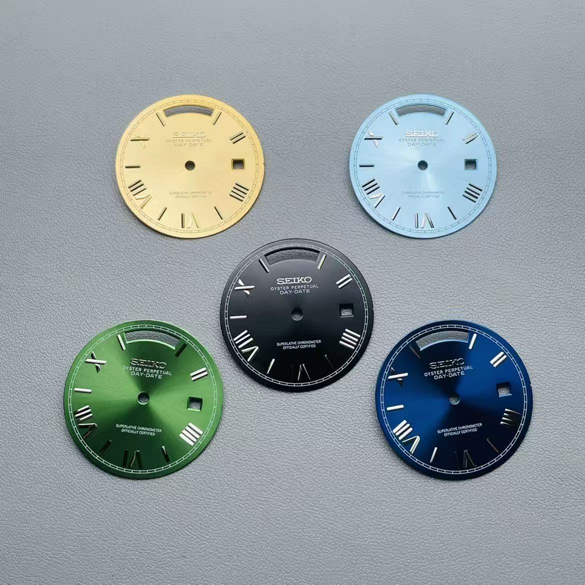 Custom SeikoDial Roman Double Calendar