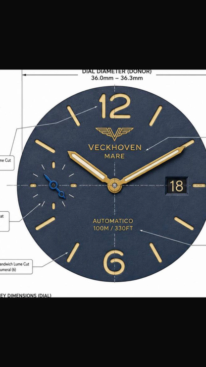 Two custom watches NO Strap