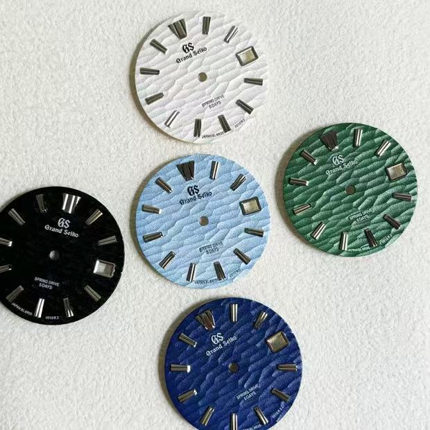 Custom SeikoDial Wave pattern GS