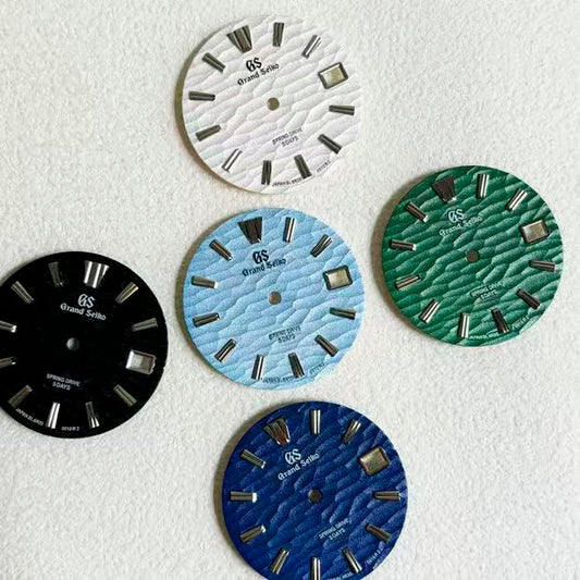 Custom SeikoDial Wave pattern GS