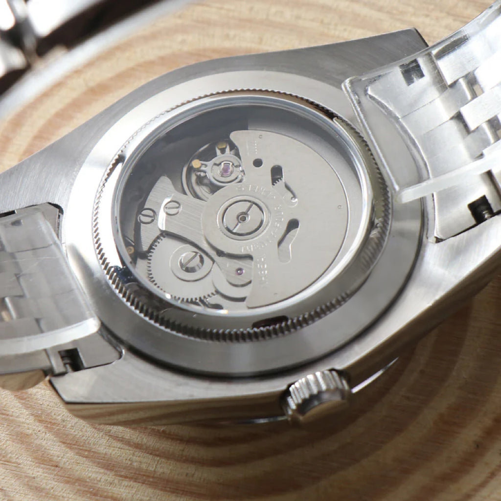 SeikoMod Datejust Black Arabic