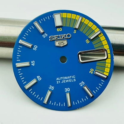Custom SeikoDia Dual Calendar rainbow