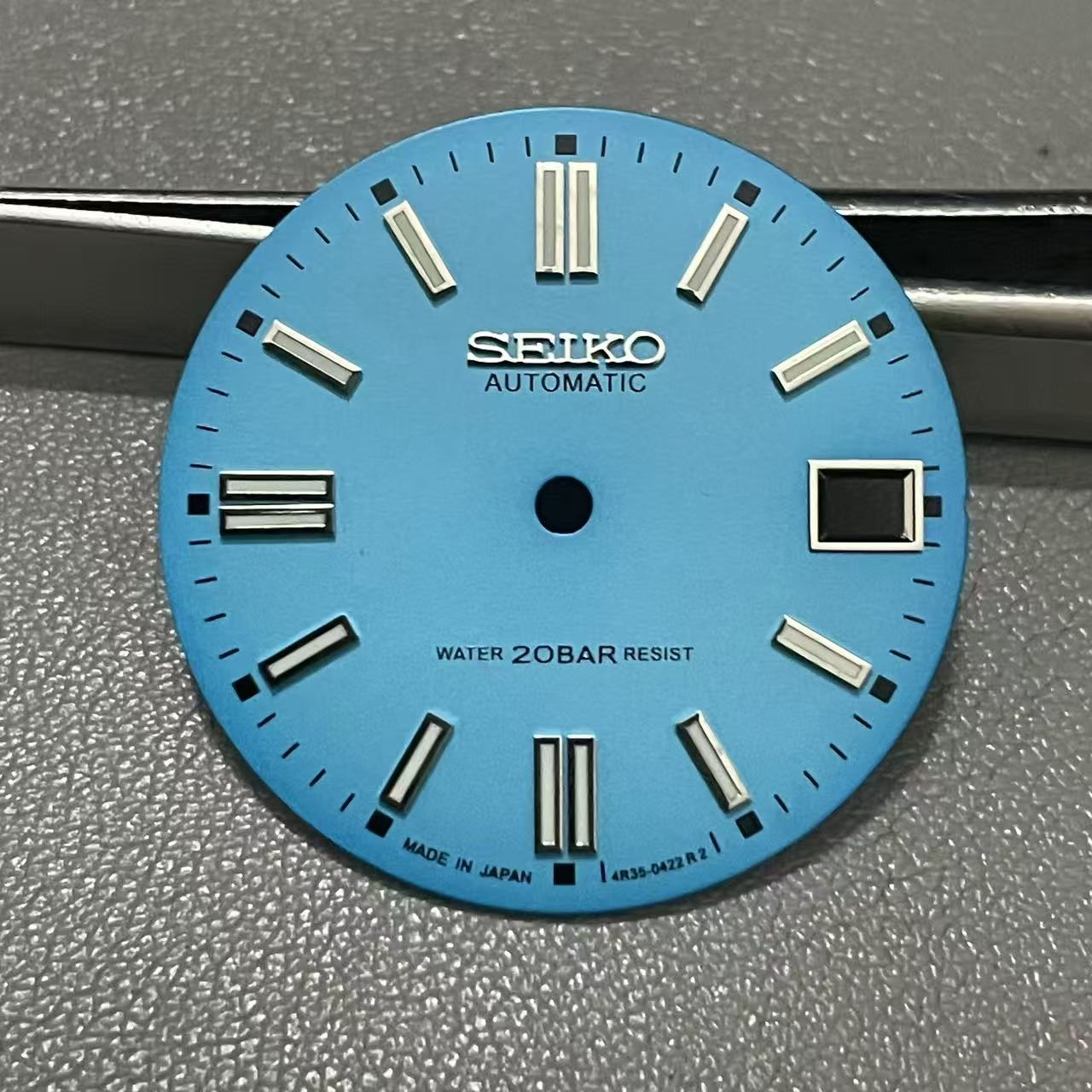 Custom SeikoDial Double vertical nails