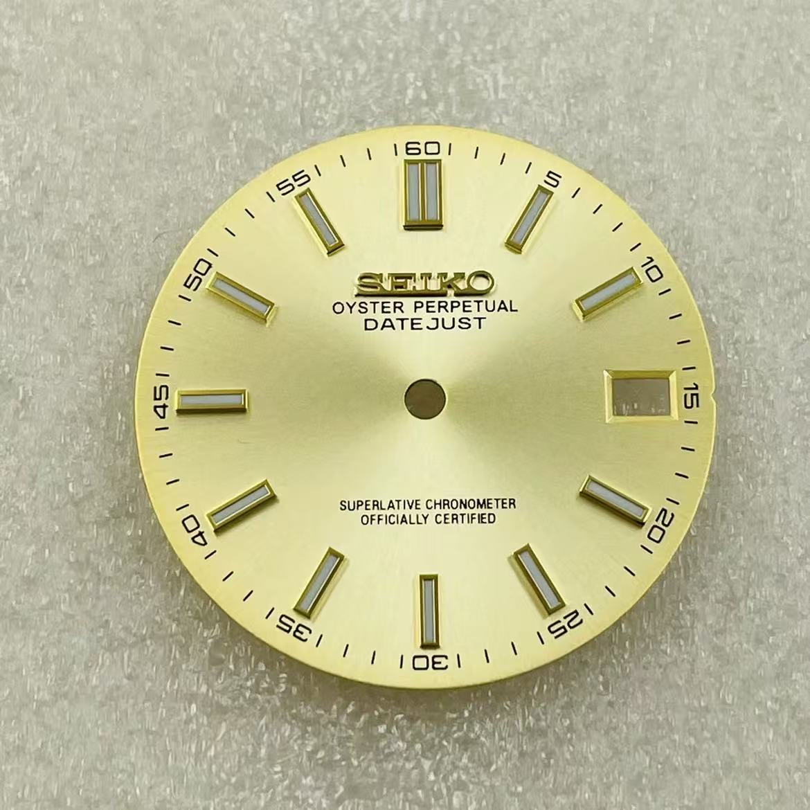 Custom SeikoDial Date just