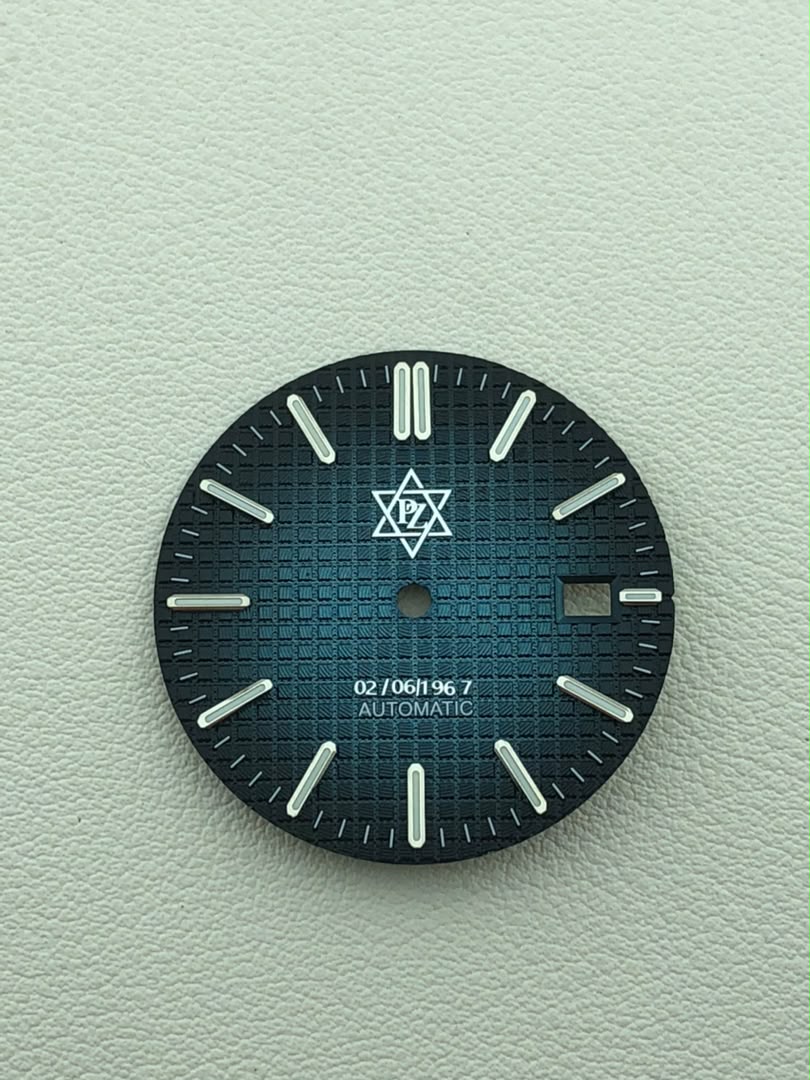 Metal patch dial