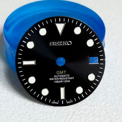Custom SeikoDial GMT Black