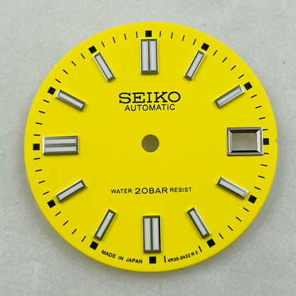 Custom SeikoDial Double vertical nails