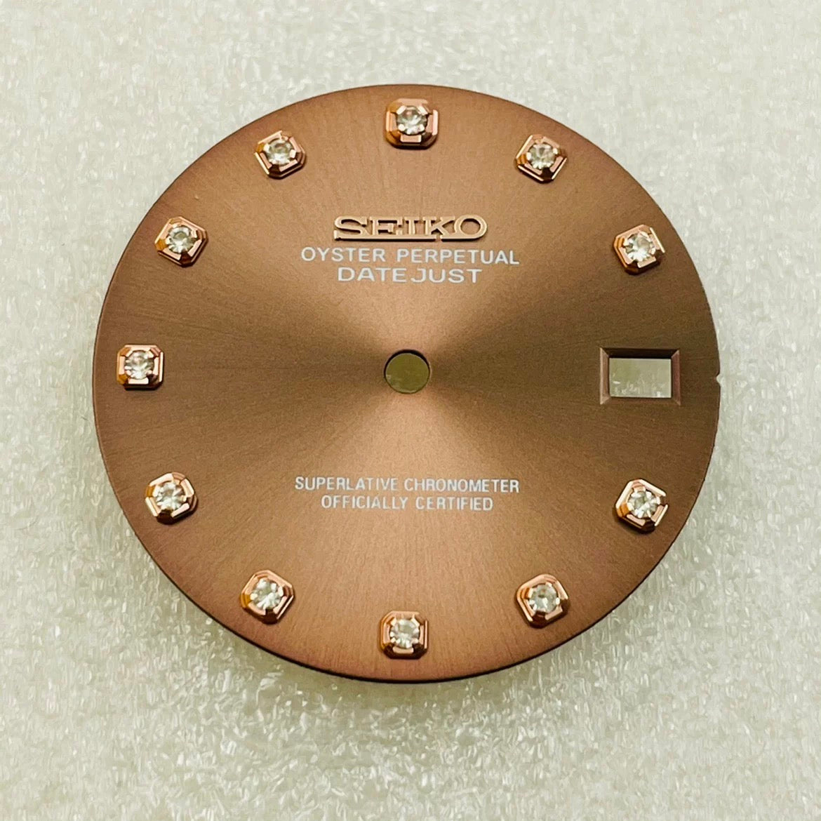 Custom SeikoDial diamond