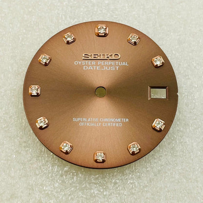 Custom SeikoDial diamond