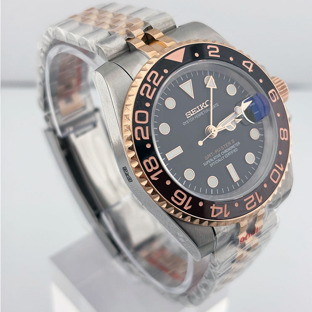 SeikoMod GMT Twotone Coke