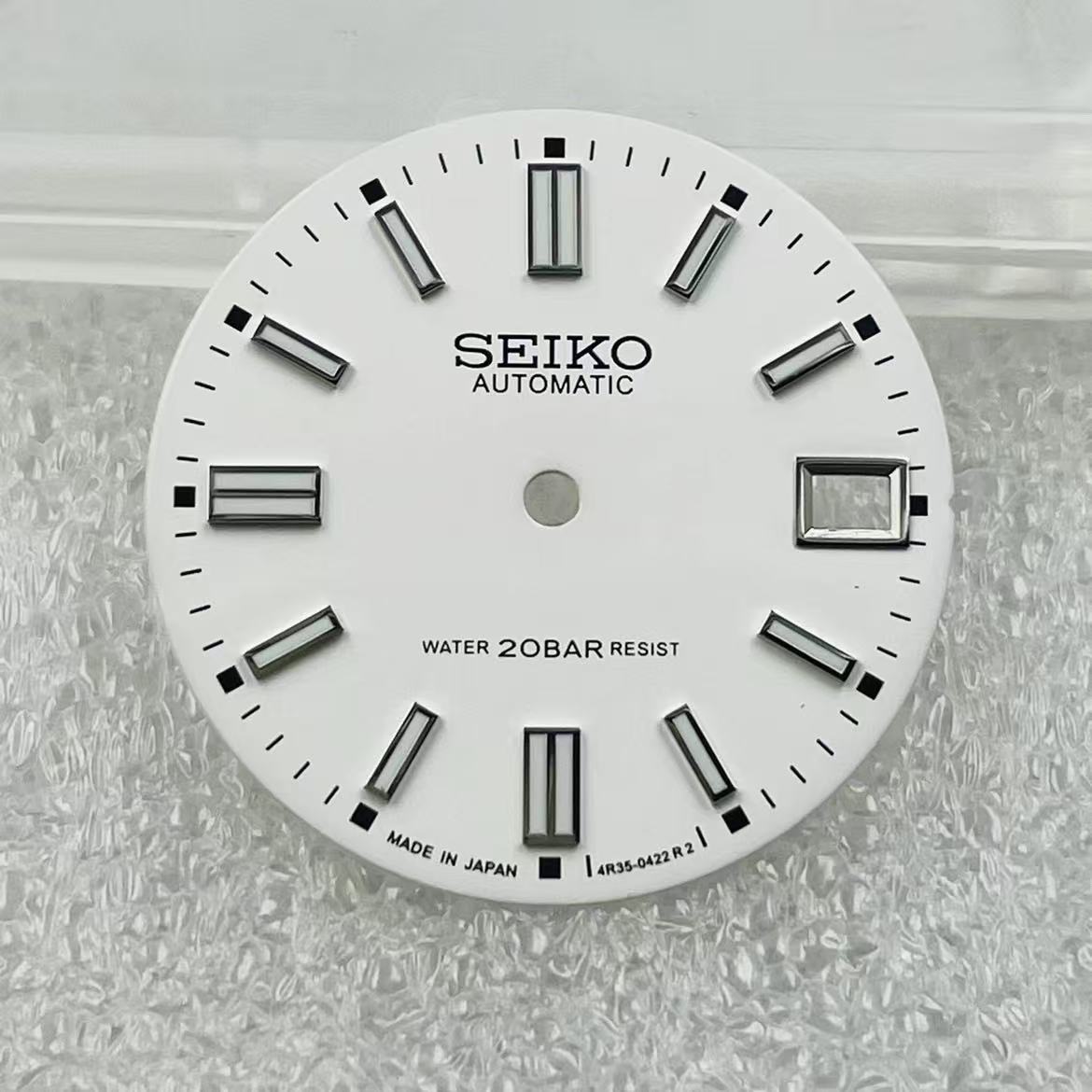 Custom SeikoDial Double vertical nails