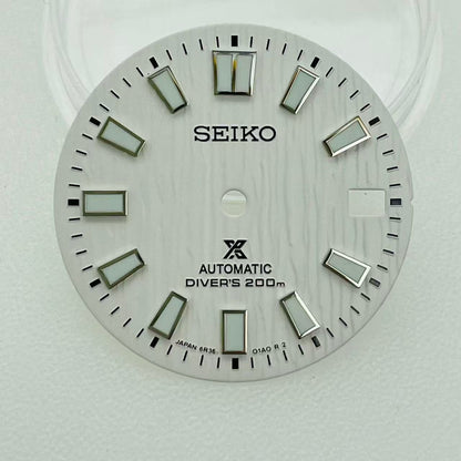 Custom SeikoDial tree grain