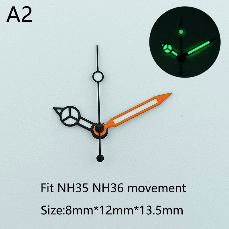 Custom Watch hand Mercedes-Benz colorful