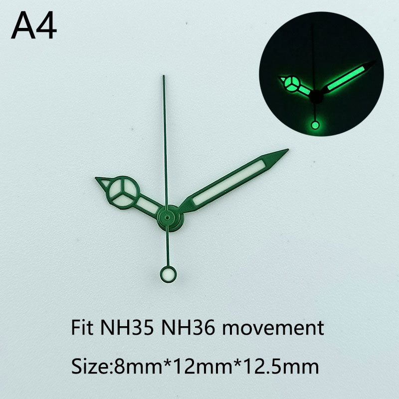 Custom Watch hand Mercedes-Benz colorful