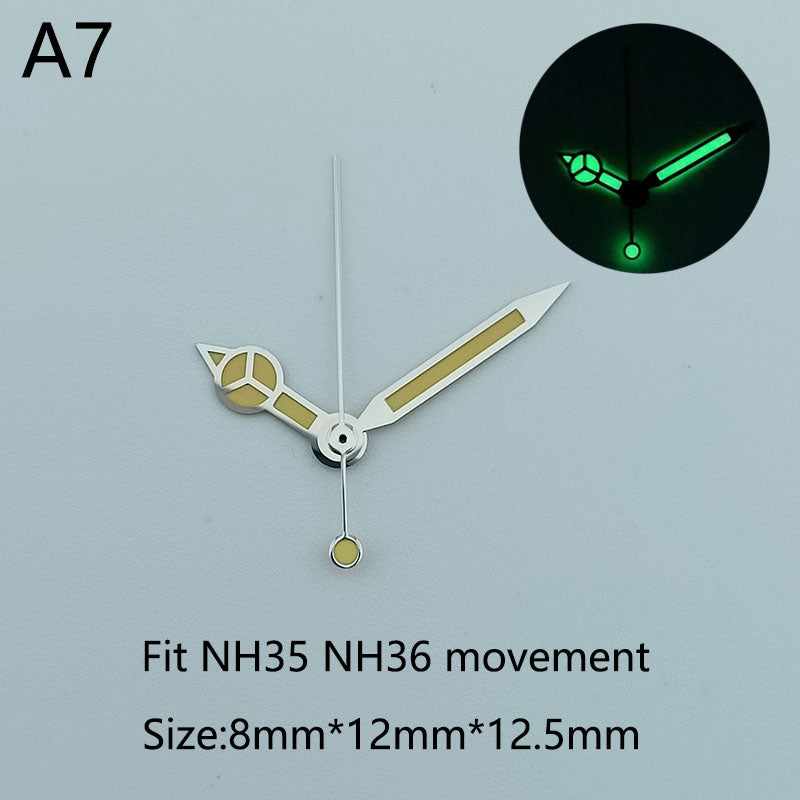 Custom Watch hand Mercedes-Benz colorful