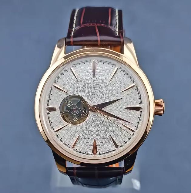Custom watch with metal patch