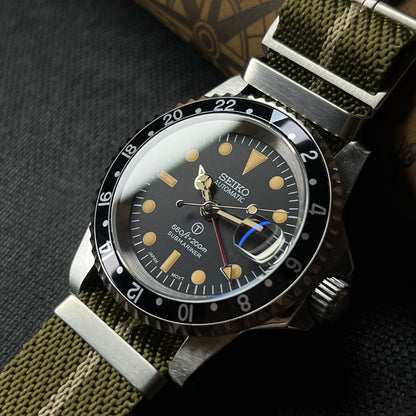 Custom SeikoMilsub Vintage GMT Mod