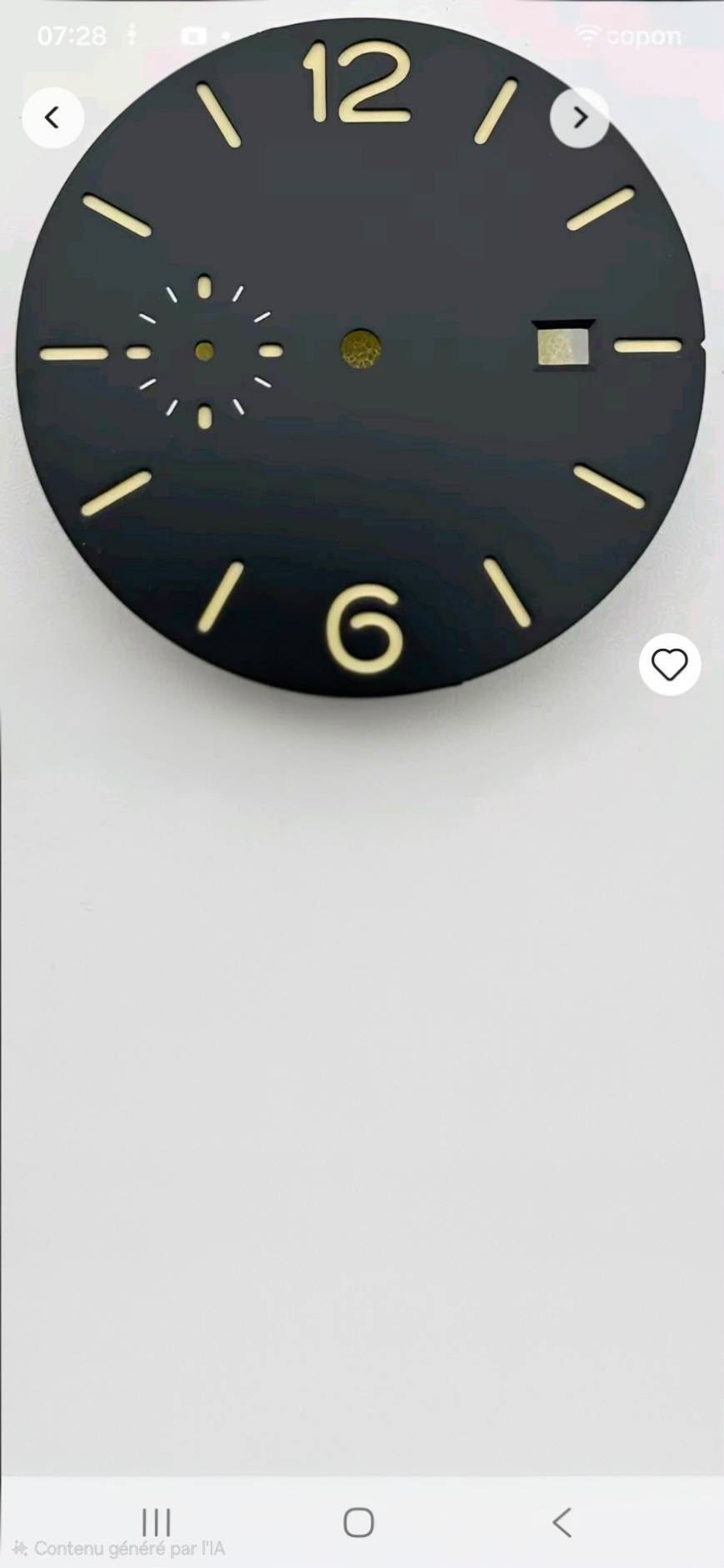 Custom watch