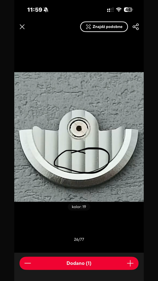 Rotor engraving