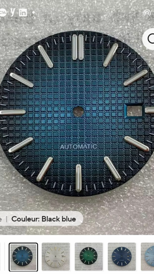 PZ Custom Metal Patch Dial