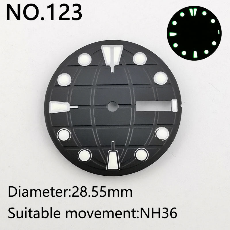 Custom Dial Earth shaped
