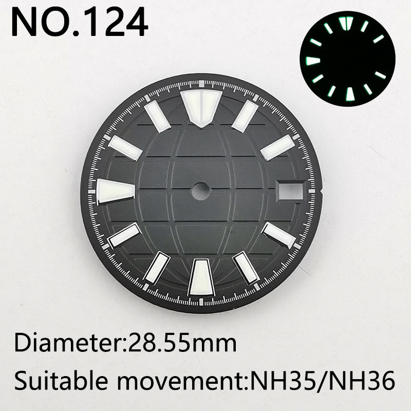 Custom Dial Earth shaped