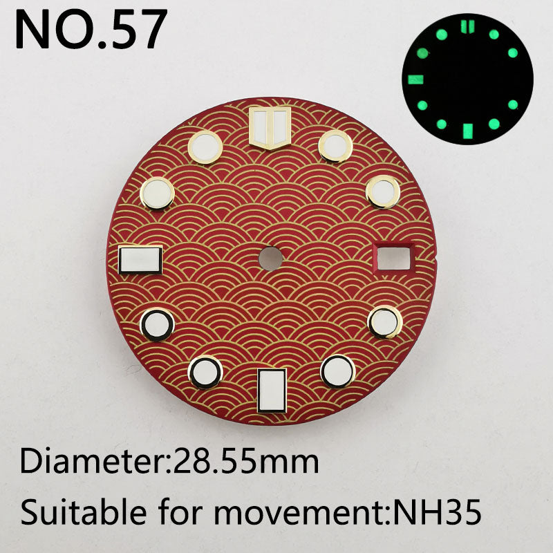 Custom Dial Cloud pattern